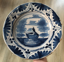 Beau Plat Faience
