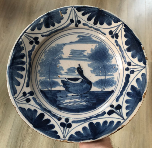 Beau plat faience - beau,