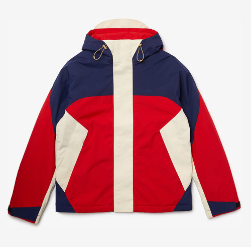 Veste parka lacoste - parka, capuche