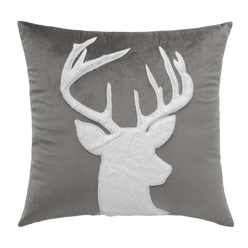 Coussin déco velours - déco, en