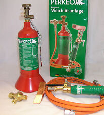 Perkeo Weichlötgarnitur,Couvreur Fer à Souder,Brûleur Soudage,Produit Original