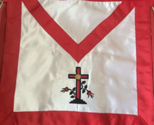 Tablier du 18° deg REAA Franc