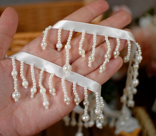 Frange perles franges à - franges,