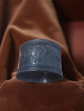 Rond de serviette ancien orné d’ange Ancienne vintage pour collection déco rétro