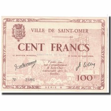 [#123966] France, Saint-Omer, 100 Francs, 1940, UNC(63)