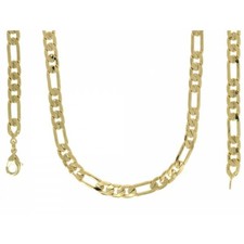 Chaîne Maille Figaro Plate 60