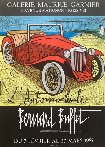 Bernard buffet affiche - bernard,