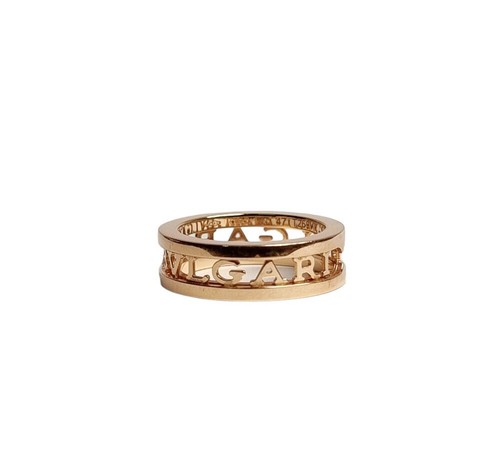 Bulgari zero1 ring pink - b.zero1, gold