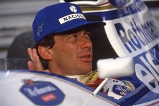 Photo Ayrton Senna dans le cockpit, 1994 (120 x 80 cm)