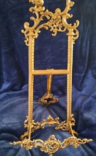 Lutrin ancien métal dore