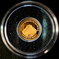 MEDAILLE OR - ILES SALOMON - 5 DOLLAR OR - CHICHEN ITZA MEXIQUE - 2011