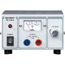 Voltcraft PS-1152A 22.5W Simple Sortie Variable Dc Banc Alimentation Électrique