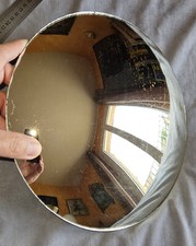 Miroir bombé , convexe vintage " oeil de sorcière " pour équiper miroir soleil