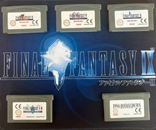 Final Fantasy -  1+2, Tactics, 4, 5, 6 - GBA Gameboy Advance - Game Boy SP FR