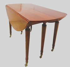 table six pieds à abattant en