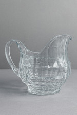 Pot à lait ancien en verre