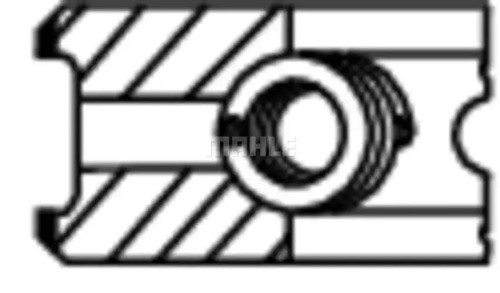 Jeu segments piston 640 - jeu,
