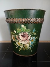 ANCIENNE CORBEILLE A PAPIER EN