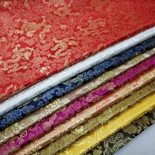 Oriental Chinois Tissu Dragon