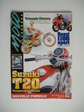 MOTO LEGENDE 52 CHENEY TRIUMPH CROSS-SUZUKI T 20-GUZZI 1100 SPORT-ZÜNDAPP KS 601