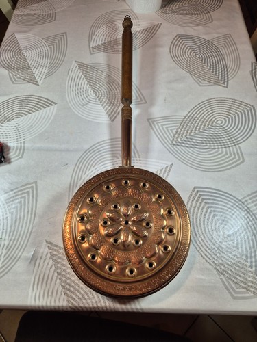 Bassinoire ancienne cuivre - ancienne, en