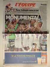L'EQUIPE 14 JUILLET 2014 WORLD CUP BRASIL - ALLEMAGNE CHAMPION DU MONDE