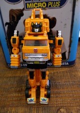 TRANSFORMERS camion de chantier grue 