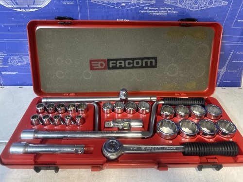 Coffret douilles pans à - coffret,