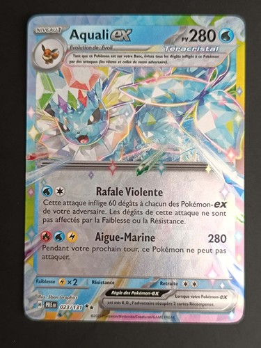 Carte pokemon pre - carte,