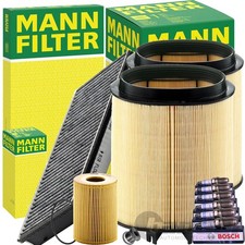Mann Filtre Ensemble de Convient pour Porsche 911er 997 3.6 Carrera /4 /S / 4S