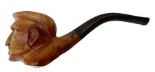 Ancienne PIPE anthropomorphe sculptée " BRUYERE FINE "