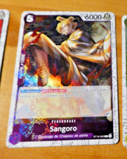 ONE PIECE CARD HOLO FOIL GAME CARTE FRANCAISE San-Gorou ST18-003 FR MINT NEUF