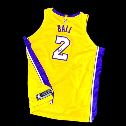Autographe signé lonzo - lonzo, ball