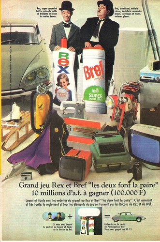 Publicite advertising 044 1968 - advertising,