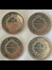 Beau lot 4 pièces de  10