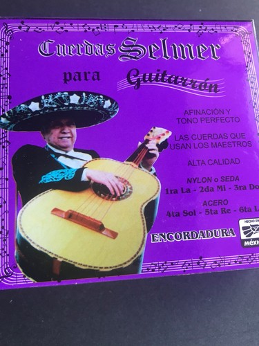 Cuerdas para guitarron - cuerdas, selmer