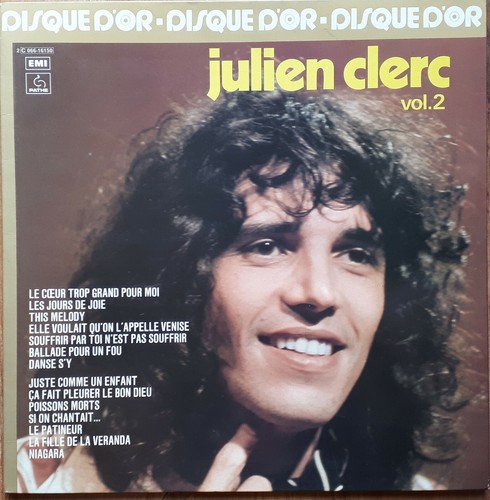 Julien clerc disque or - clerc,