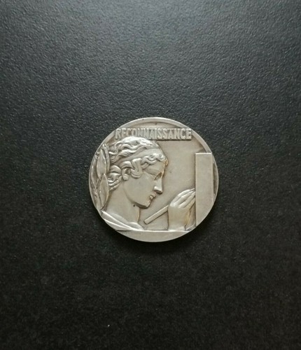 Médaille bronze argenté