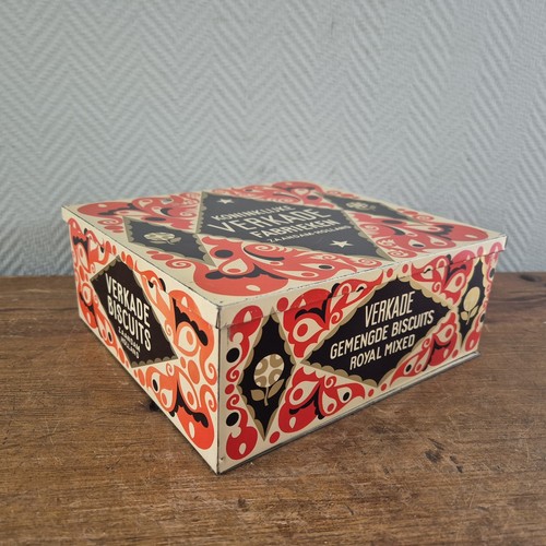 Boîte étain verkade - boîte, en
