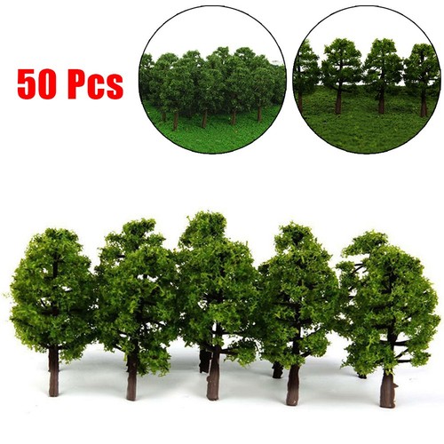 Arbres maquettes plastique - maquettes,