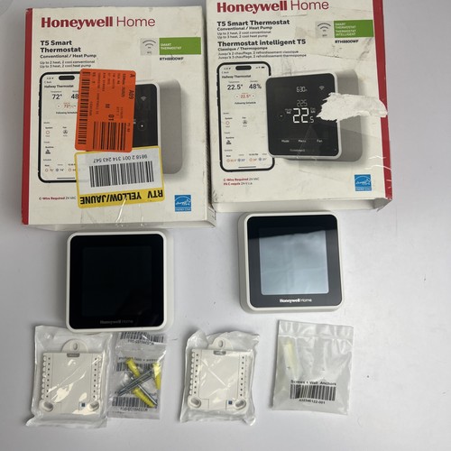 Honeywell home thermostat - (2x),