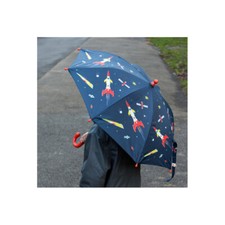 Parapluie enfant vintage fusée spatiale