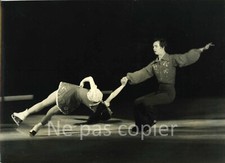 PATINS à GLACE 1977 BALLETS SOVIETIQUES patinage artistique 21 x 29 cm