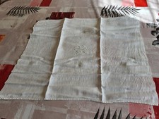 1 anciennes serviette de table damassées monogrammées  58*48 cm