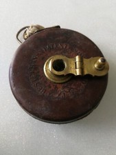 Ancien Mètre CHESTERMANS PATENT SHEFFIELD en CUIR 10 M