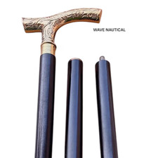 Bâton de marche en laiton