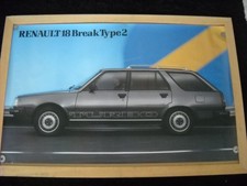 AFFICHE POSTER RENAULT 18