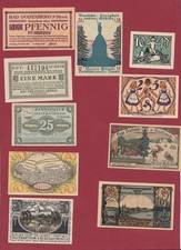 ALLEMAGNE - 10 Notgeld -(84)-