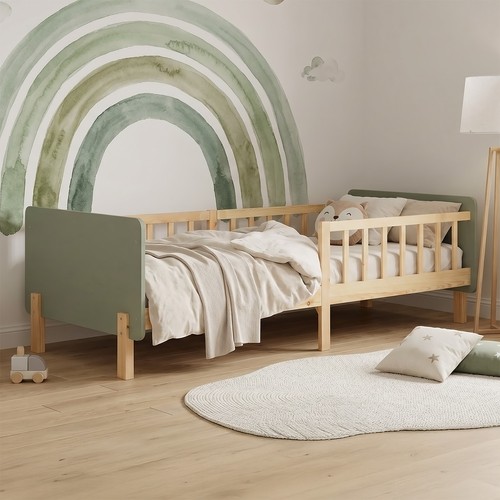 Lit bois pin 90x200 - lit, de