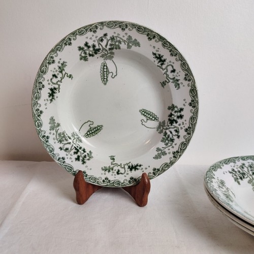 Assiettes creuses décor - assiettes,